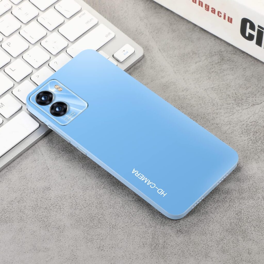 2SimOk Cheap Mobile Phones, 5.0 inch IPS Display, Android OS, 4GB (up to 128GB), Dual Camera, Dual SIM 3G Smarphones (R35-Blue)