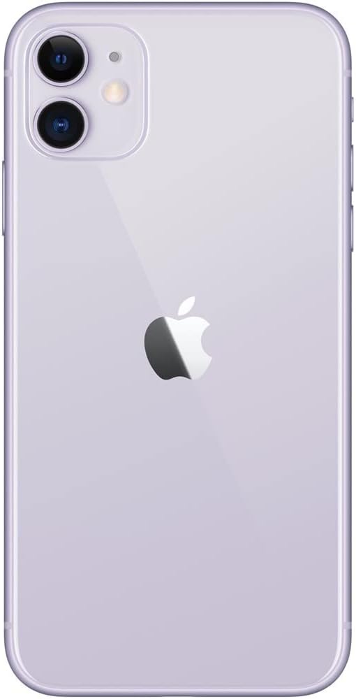Apple iPhone 11, 64GB, Purple - Fully Unlocked (Renewed)