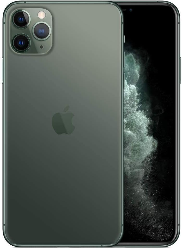 Apple iPhone 11 Pro, 64GB, Midnight Green - Unlocked (Renewed)