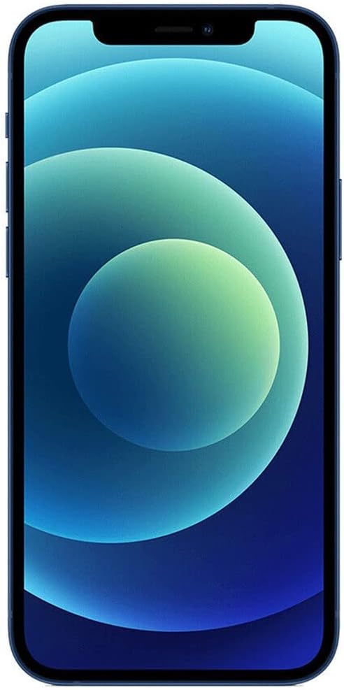 Apple iPhone 12, 64GB, Blue - Fully Unlocked (Renewed)