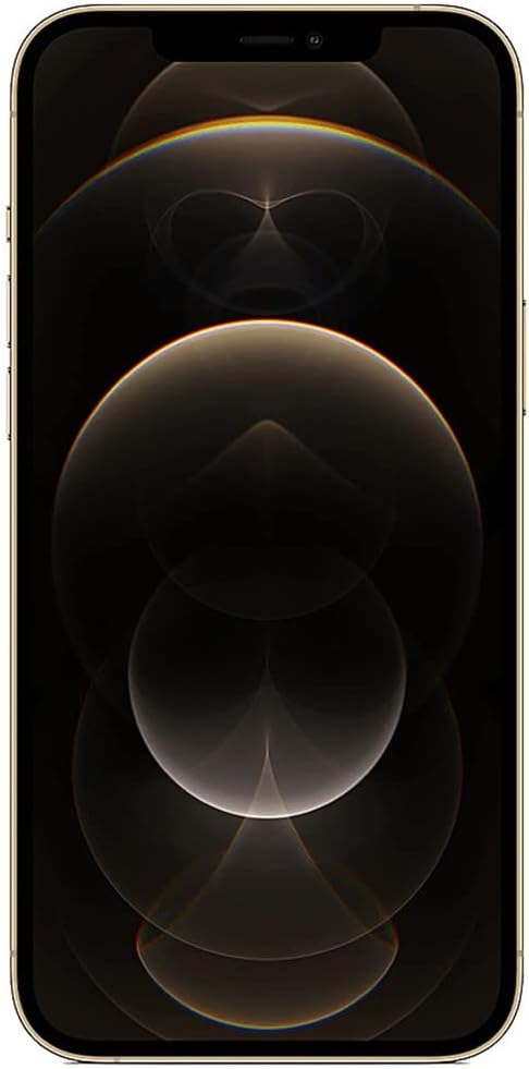 Apple iPhone 12 Pro, 128GB, Gold - Fully Unlocked (Renewed)
