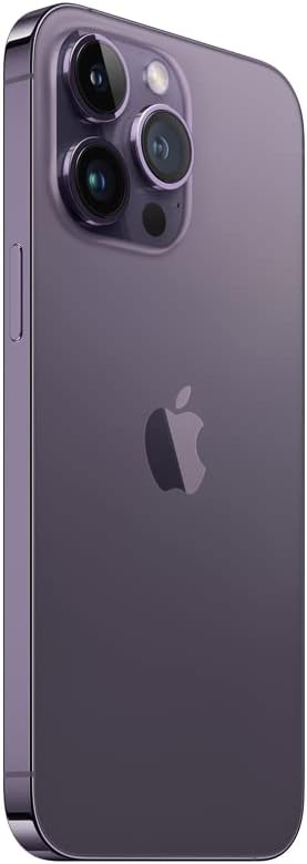 Apple iPhone 14 Pro Max, 128GB, Deep Purple - Unlocked (Renewed Premium)