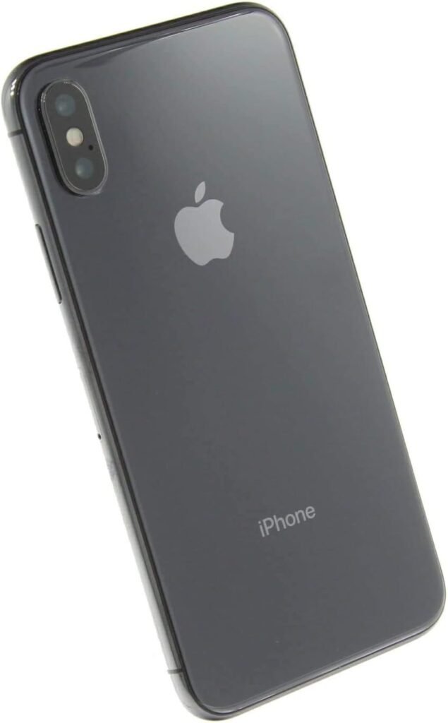 Apple iPhone X, US Version, 64GB, Space Gray - Fully Unlocked (Renewed)