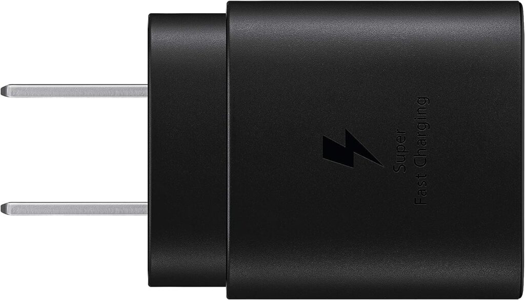 SAMSUNG 25W USB-C Super Fast Charging Wall Charger - Black (US Version with Warranty)