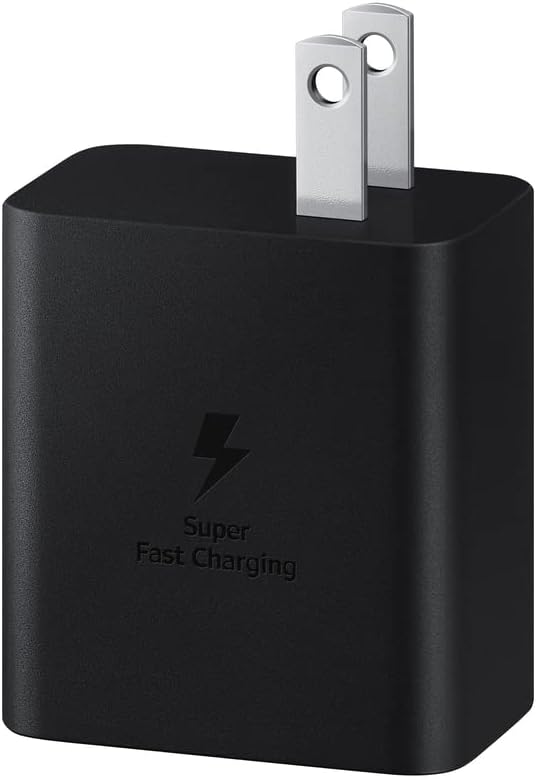 SAMSUNG 45W Power Adapter (w/Cable C-to-C),USB,Black