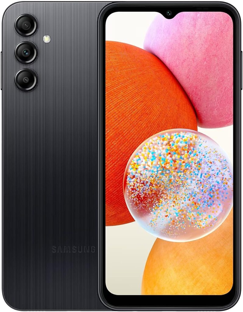 Samsung Galaxy A14 4G 64GB black : Amazon.co.uk: Electronics  Photo