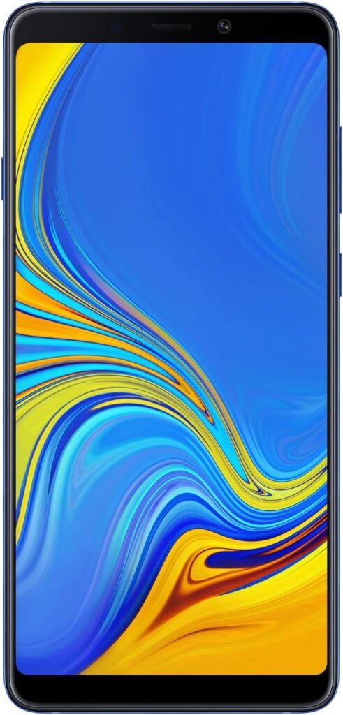 Samsung Galaxy A9 (Single SIM) 128GB 6.3 Inch FHD+ Android 8.0 Oreo UK Version SIM-Free Smartphone – Blue