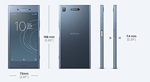 Sony Xperia XZ1 Compact 4.6 Inch HD Screen, Android 8.0 Oreo, UK SIM-Free Smartphone with 4Gb RAM and 32 GB Storage (Single SIM) - Black