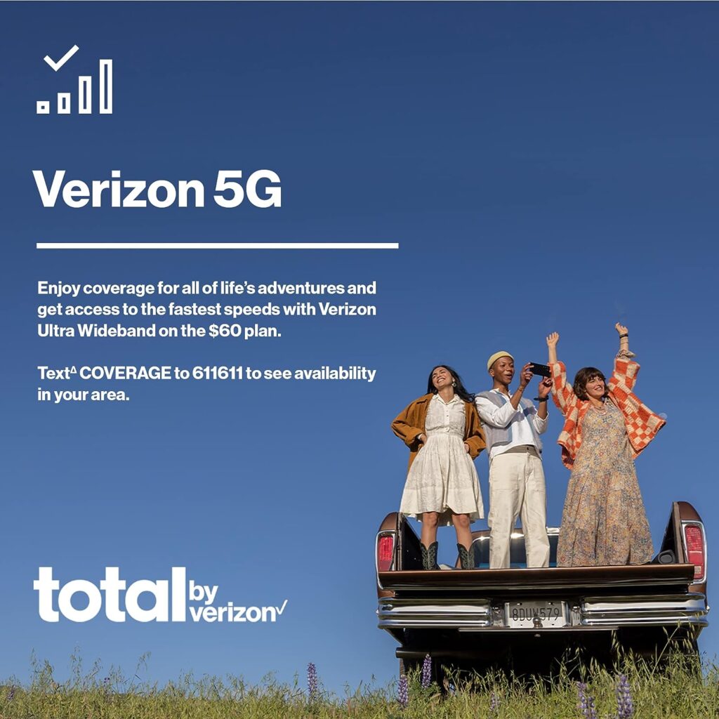 Total by Verizon Samsung Galaxy A03s, 32GB, Black - Prepaid Smartphone (Locked)