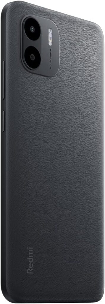 Xiaomi Redmi A2 Black 2GB RAM 32GB ROM  Headphones, 1TB Expandable storage  5000 mAh battery (UK Version, 2 Year Warranty)