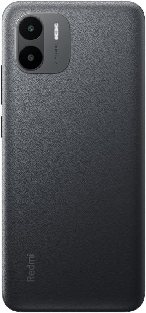 Xiaomi Redmi A2 Black 2GB RAM 32GB ROM  Headphones, 1TB Expandable storage  5000 mAh battery (UK Version, 2 Year Warranty)