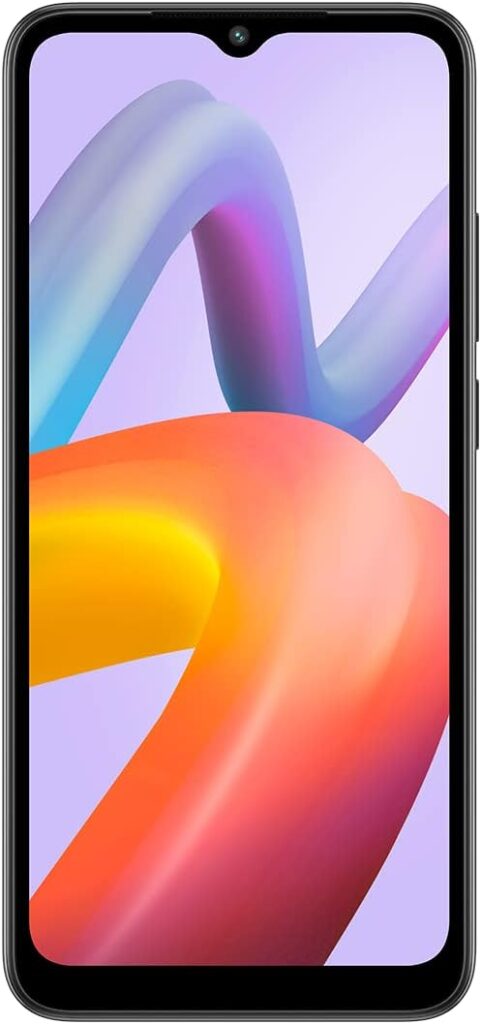 Xiaomi Redmi A2 Black 2GB RAM 32GB ROM  Headphones, 1TB Expandable storage  5000 mAh battery (UK Version, 2 Year Warranty)