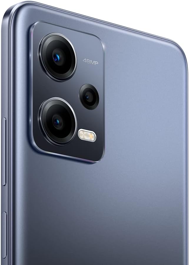 Xiaomi Redmi Note 12 5G, 120Hz AMOLED display, Snapdragon 5G processor, 33W 5000mAh, Onyx Gray 4GB RAM 128GB ROM (UK Version 2 Year Warranty)