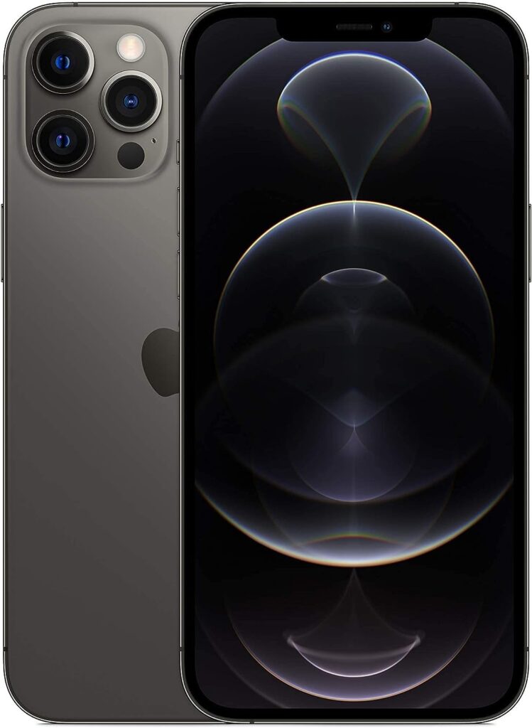 Apple iPhone 12 Pro Max, 128GB, Graphite - Unlocked (Renewed Premium)