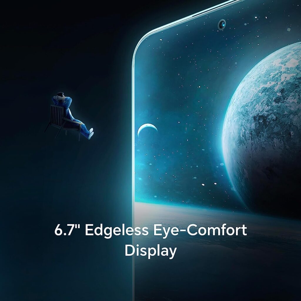 HONOR 90 Lite Smartphone 5G with 100MP Triple Camera, 8+256GB, 6,7” 90Hz Display, 4500mAh, Dual SIM, Android 13, Titanium Silver