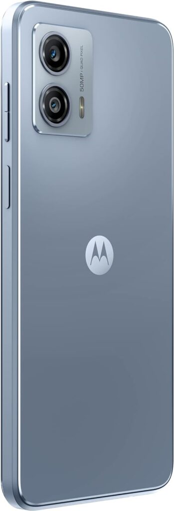 Motorolo moto (g53 5G, 6.5 Inch 120 Hz Display, 50 MP Camera, Dolby Atmos Stereo Speakers, 5000 mAh Battery,TurboPower Charging, 5G, Snapdragon 480+ Processor, 4/128 GB, Dual SIM), Arctic Silver