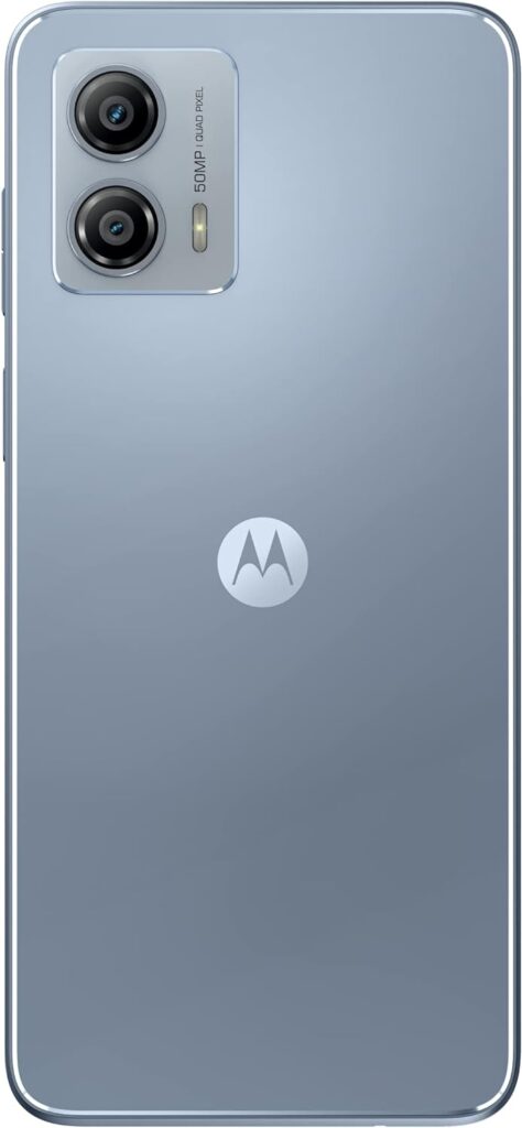 Motorolo moto (g53 5G, 6.5 Inch 120 Hz Display, 50 MP Camera, Dolby Atmos Stereo Speakers, 5000 mAh Battery,TurboPower Charging, 5G, Snapdragon 480+ Processor, 4/128 GB, Dual SIM), Arctic Silver