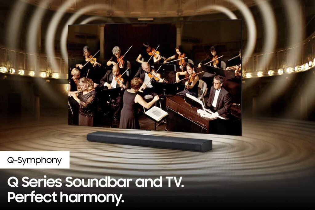 SAMSUNG 3.1.2ch Q700A Q Series Soundbar - Dolby Atmos/ DTS: X (HW-Q700A, 2021 Model), Black