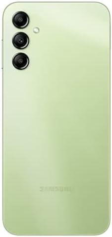 SAMSUNG Galaxy A14 5G + 4G LTE (128GB + 4GB) Unlocked Worldwide (Only T-Mobile/Mint/Tello USA Market) 1 Year Warranty Latin America 6.6 50MP Triple Camera + (15W Wall Charger) (Green)