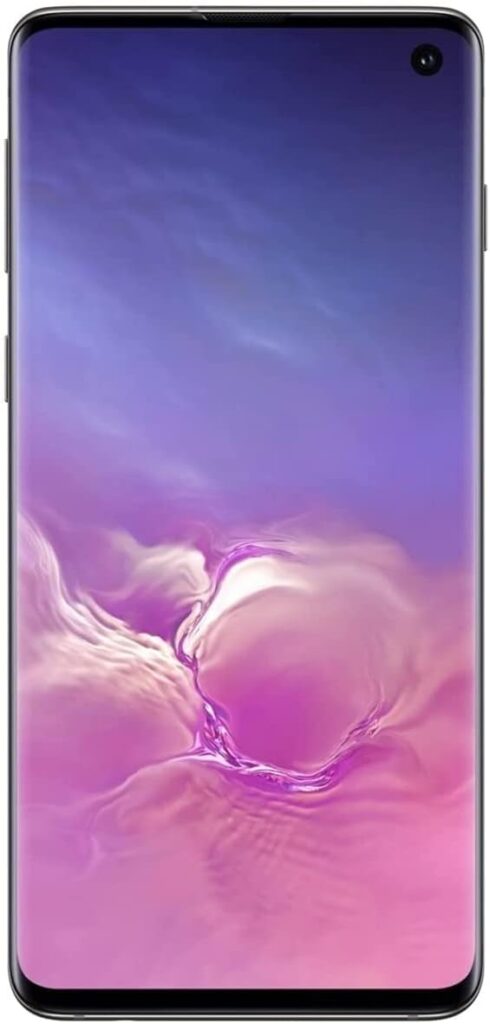 Samsung Galaxy S10, 128GB, Prism Black - Unlocked (Renewed)