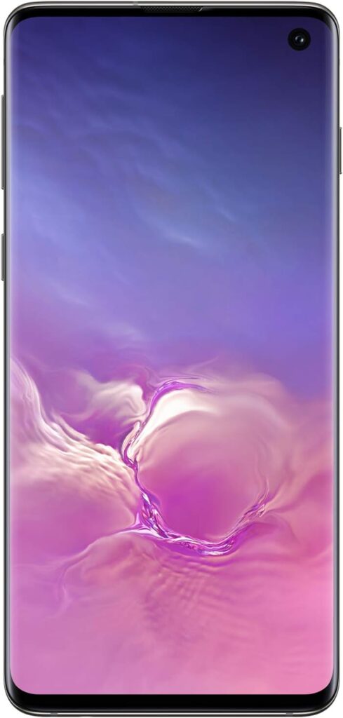 Samsung Galaxy S10 Factory Unlocked Android Cell Phone | US Version | 128GB of Storage | Fingerprint ID and Facial Recognition | Long-Lasting Battery | Prism Black (SM-G973U1ZKAX)